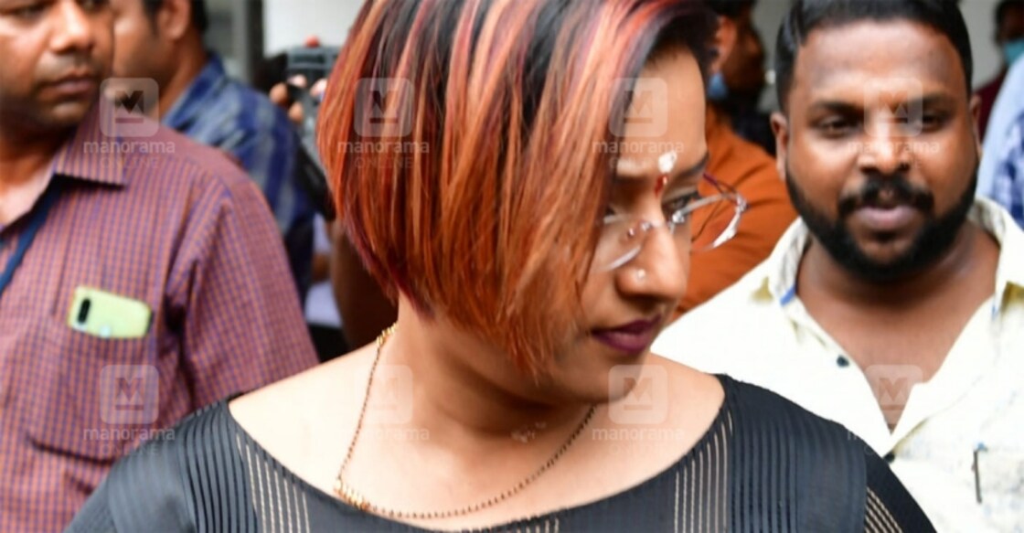 Swapna Suresh. Photo: Manorama