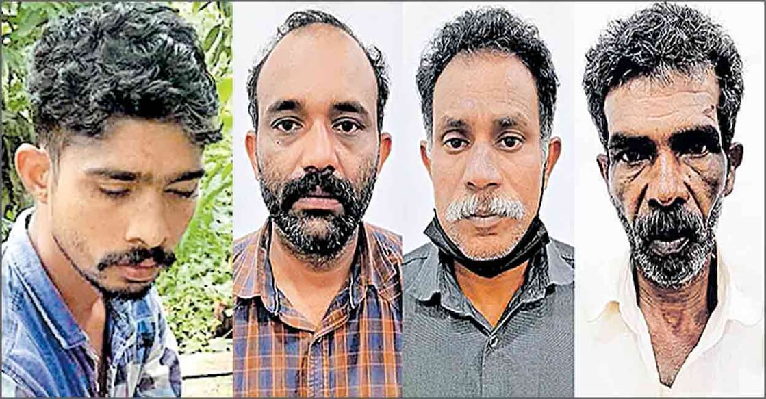 mahendran-murder The victim Mahendran, the accused Samji, Jomy, Muthayya.