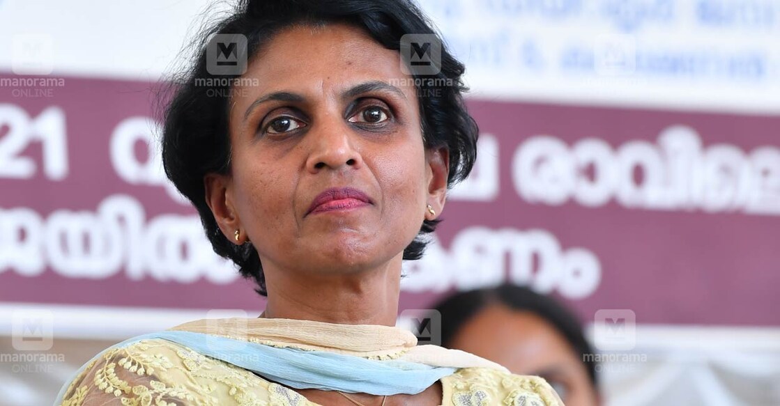 R Sreelekha | Photo: VISHNU SANAL Former Prisons DGP R Sreelekha. Photo: Manorama