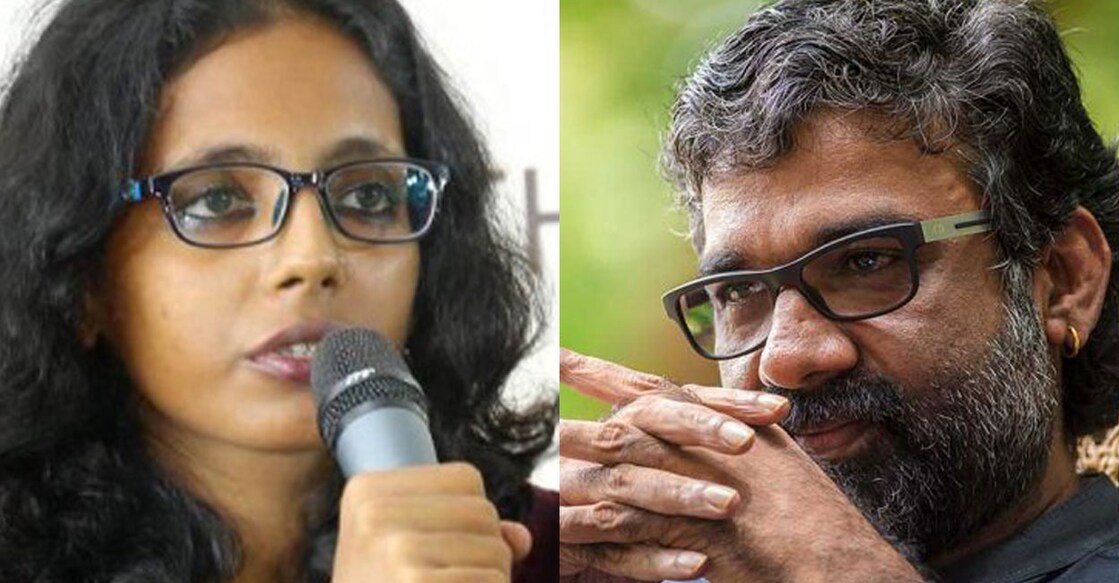 Kunjila Mascillamani (left) and Ranjith. 