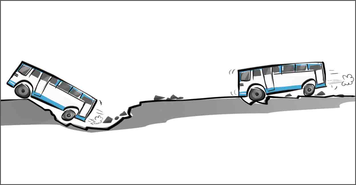 road-pothole Image: Illustration