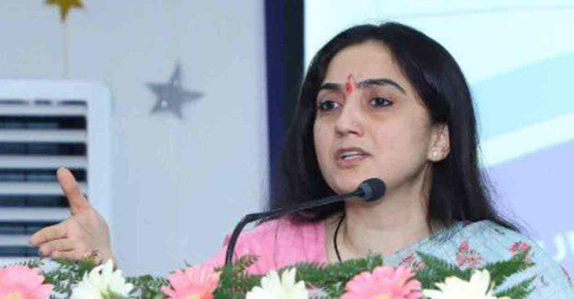 Nupur Sharma. Photo: IANS
