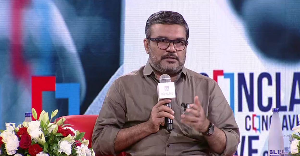 mb-rajesh-manorama-news-conclave-2 Kerala Speaker M B Rajesh at the Manorama News Conclave 2022, Thrissur. Photo: Onmanorama