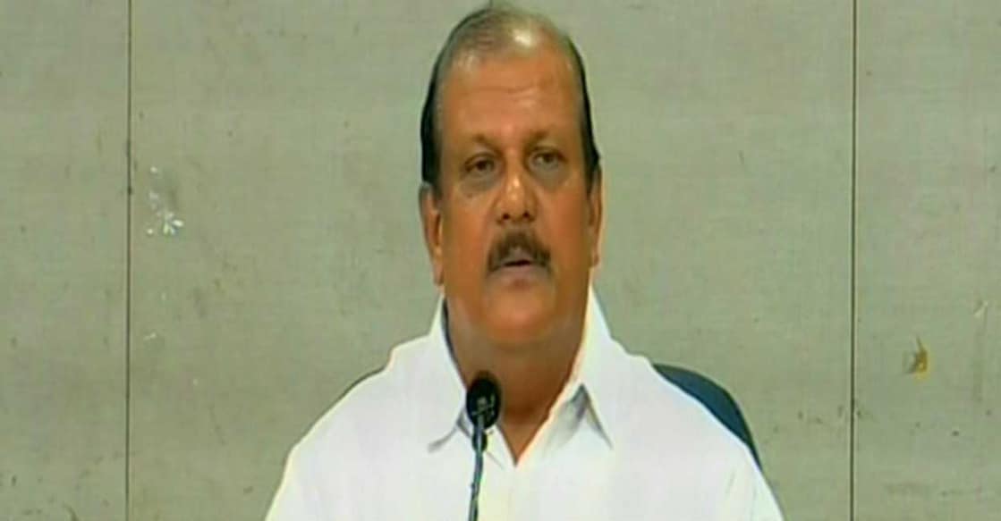 PC George | Press Meet Kottayam | TV Grab പി.സി. ജോർജ് കോട്ടയത്തു നടത്തിയ വാർത്താസമ്മേളനത്തിൽ (ടിവി ദൃശ്യം)