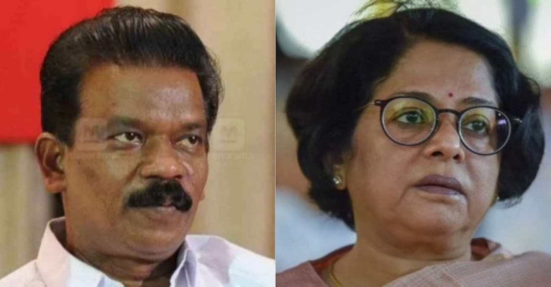 radhakrishnan-indu Devaswom Minister K Radhakrishnan; Former Supreme Court Justice Indu Malhotra
