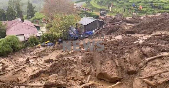 Kundala estate in Munnar was hit by two landslides these past days. Photo: Screengrab/Manorama News Kundala estate in Munnar was hit by two landslides these past days. Photo: Screengrab/Manorama News