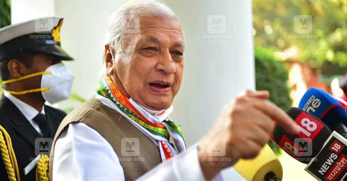 Kerala Governor Arif Mohammad Khan. File Photo: Rahul R Pattom/Manorama