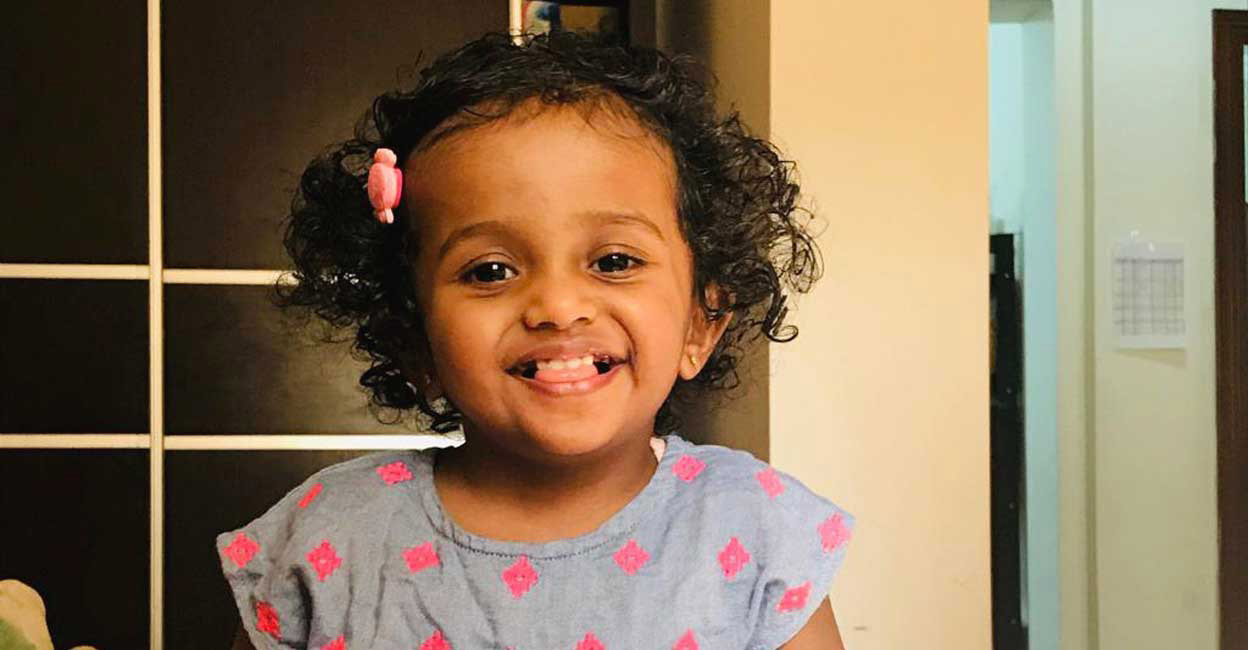 Minsa, 4,  was suffocated to death in Qatar after she was left locked up in her school bus for hours. Photo: Special arrangement/Manorama