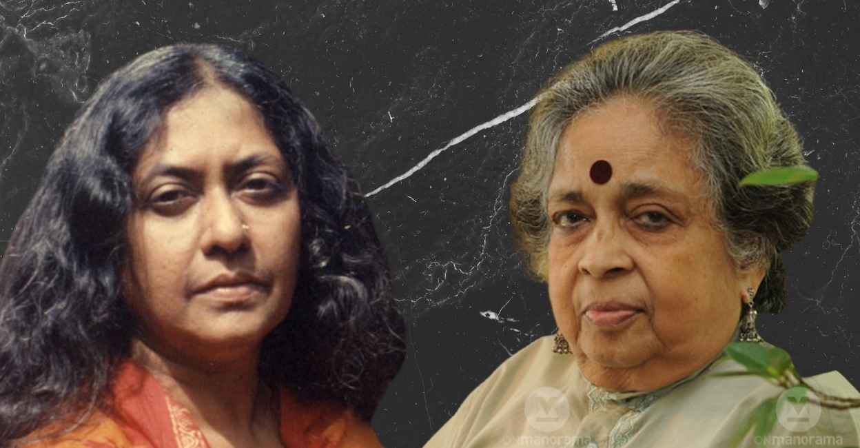 madhavikutty-mary-roy Madhavikutty, Mary Roy. Design: Onmanorama