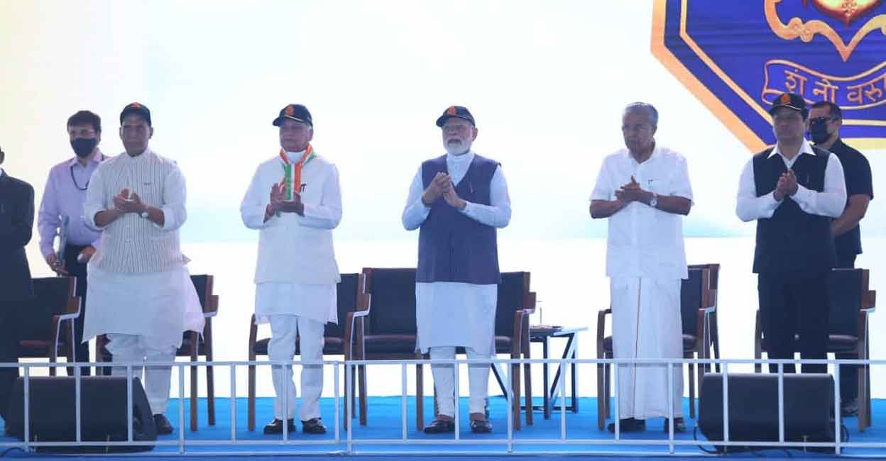 modi-ins-vikrant-commissioning modi-ins-vikrant-commissioning
