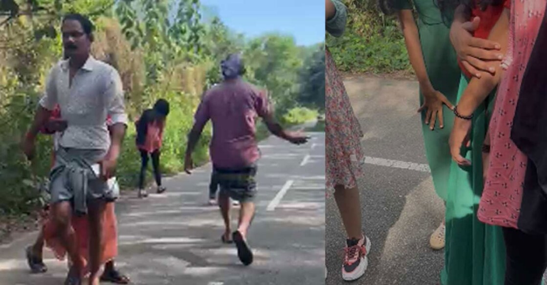 Screengrab from a video of the assault taken by a visitor that was now gone viral.