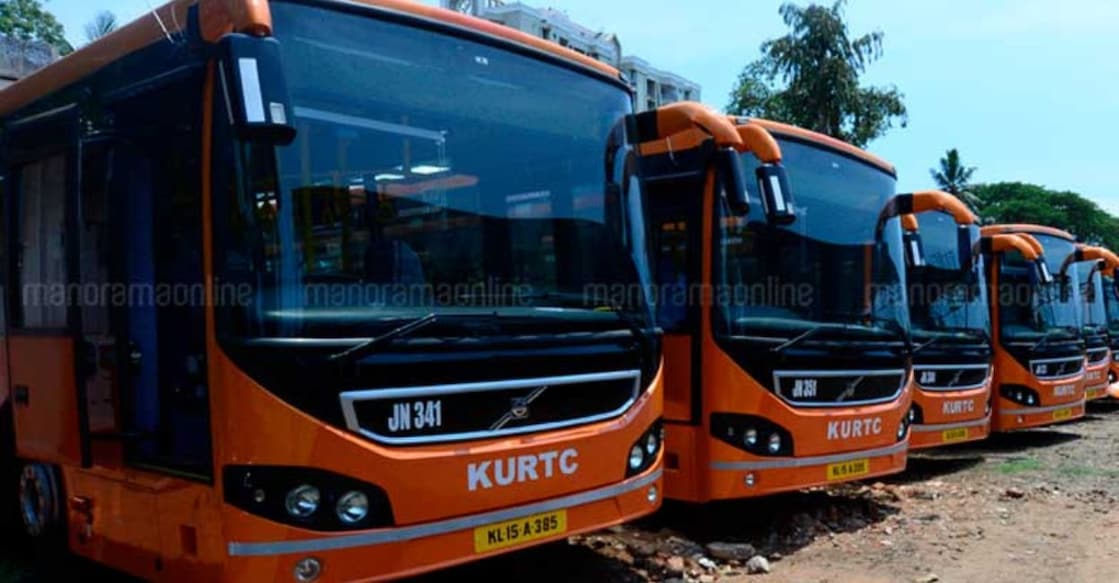 ksrtc-low-floor AC low-floor buses. File Photo.