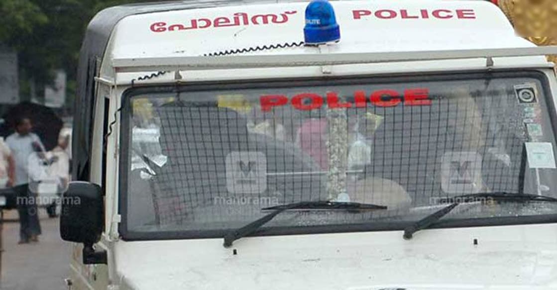 kerala-police-jeep Representational image.
