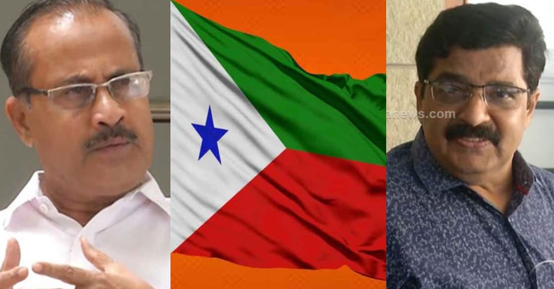 PMA Salam (left) and MK Muneer (right).