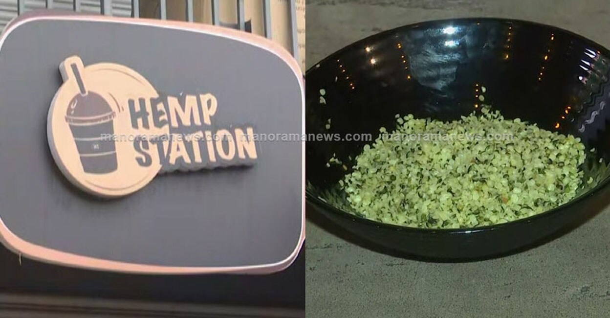 Juice stall on Gujarat street inspected by the Narcotic Enforcement Squad; Hemp seeds. Photo: MMTV
