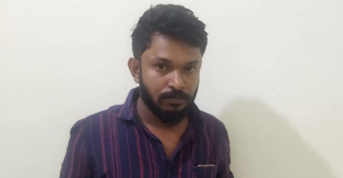 cpi-leader-jitin-ganja Jithin Mohan.