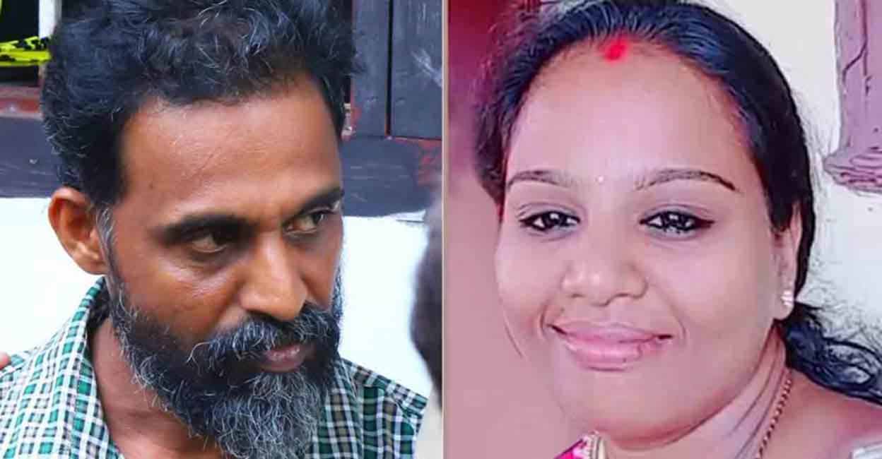 Sajeevan (left) and Remya.