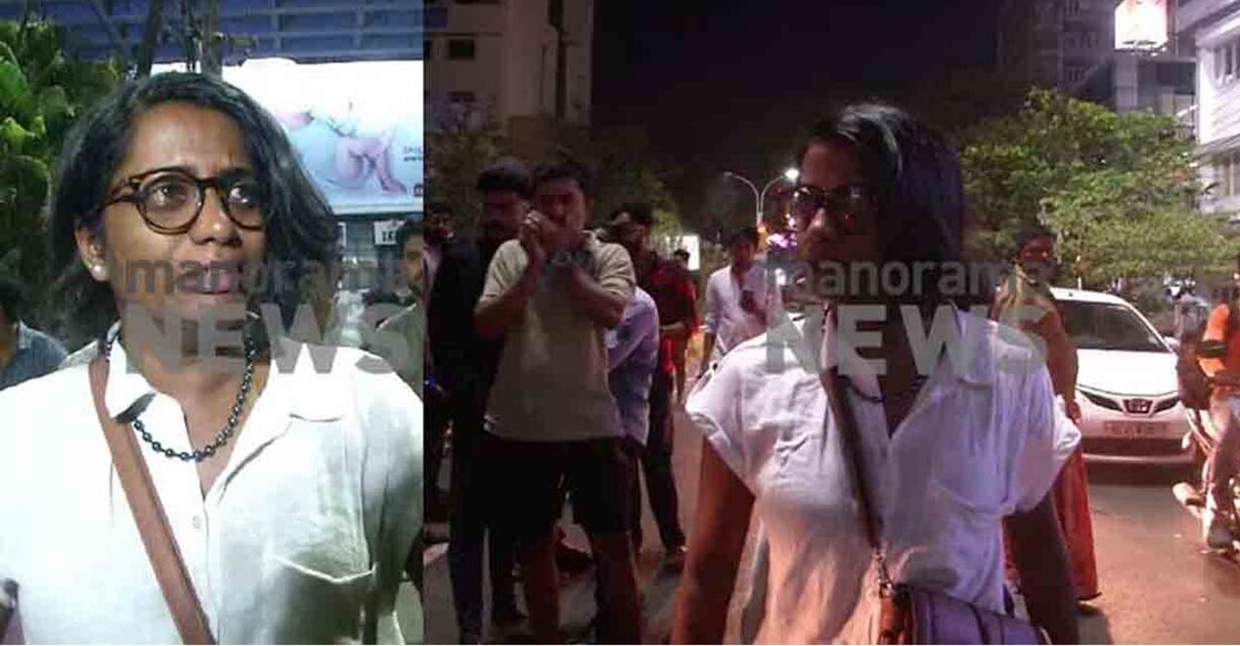 She dragged the police barricades onto the road and blocked traffic, irking the motorists: Manorama