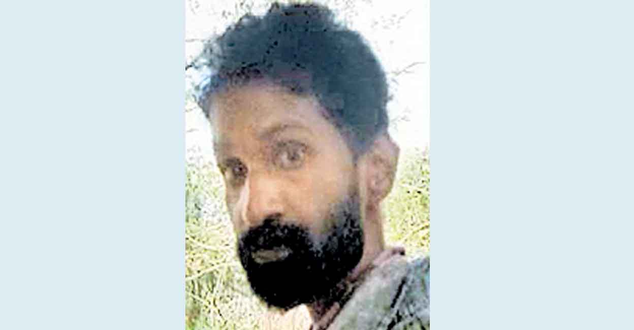 Jomon Joseph managed to come out safely and arrive at a human settlement on Sunday morning.