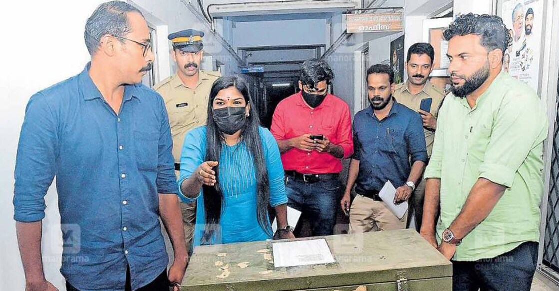 ballotbox-main The box was mysteriously found 22 km away in the office of the Joint Registrar (General) of Co-operative Societies of Malappuram. Photo: Manorama Online