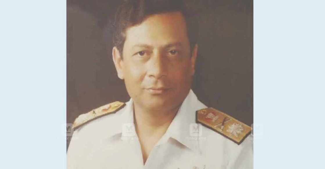 A file photo of retired Vice Admiral PJ Jacob.