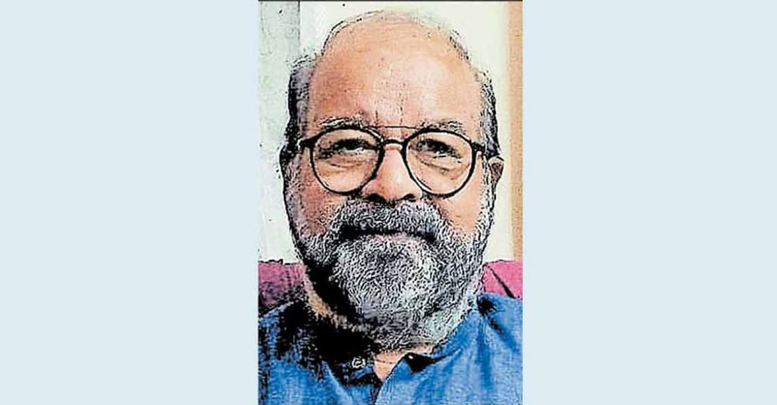 V P Manomohan. Photo: Manorama Online