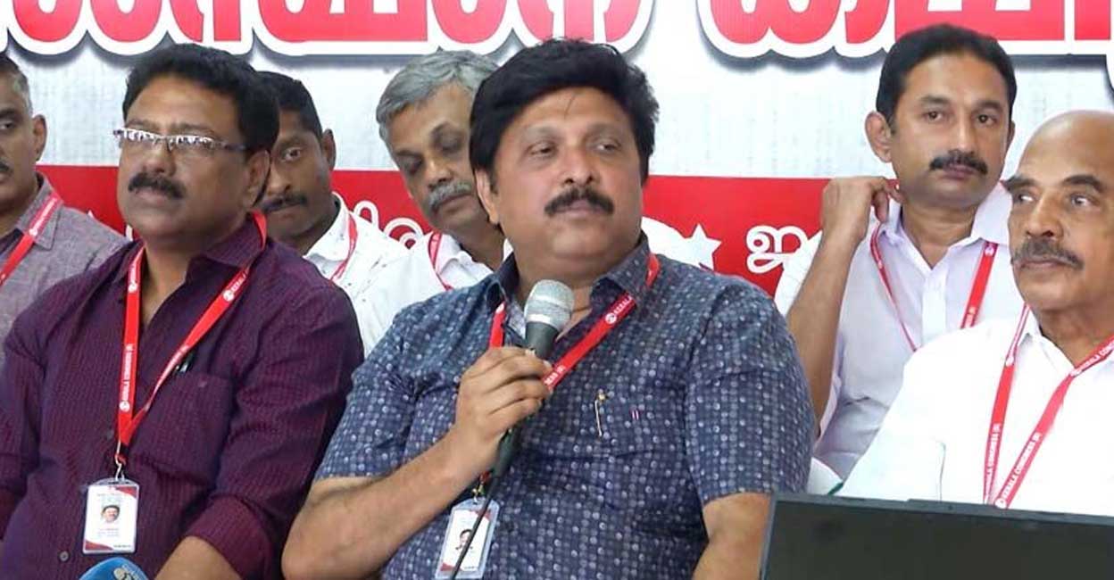 KB Ganesh Kumar MLA. Screengrab: Manorama News