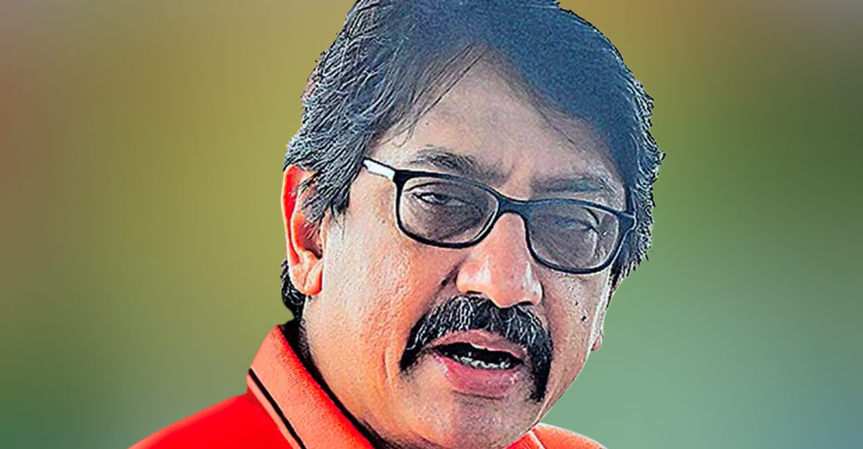 Dr V Venu is slowly recovering from the injuries and plans to start checking the files from home from next week. Photo: Manorama. 