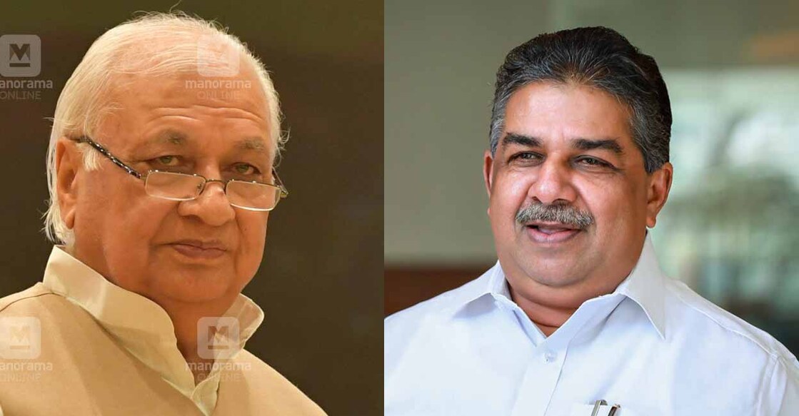 Governor Arif Mohammed Khan, Saji Cheriyan Governor Arif Mohammed Khan, Saji Cheriyan