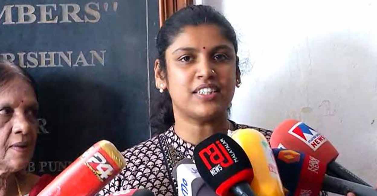 Chintha Jerome. Photo: Manorama