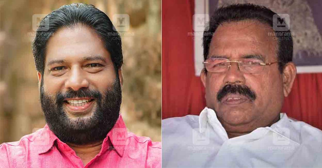V Joy and Anavoor Nagappan | Photo: Manorama