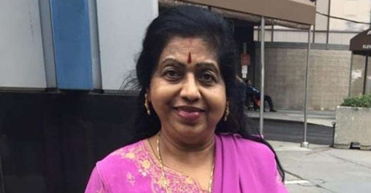 Chandralekha Sreenivasan. Photo Credit: Manorama Online