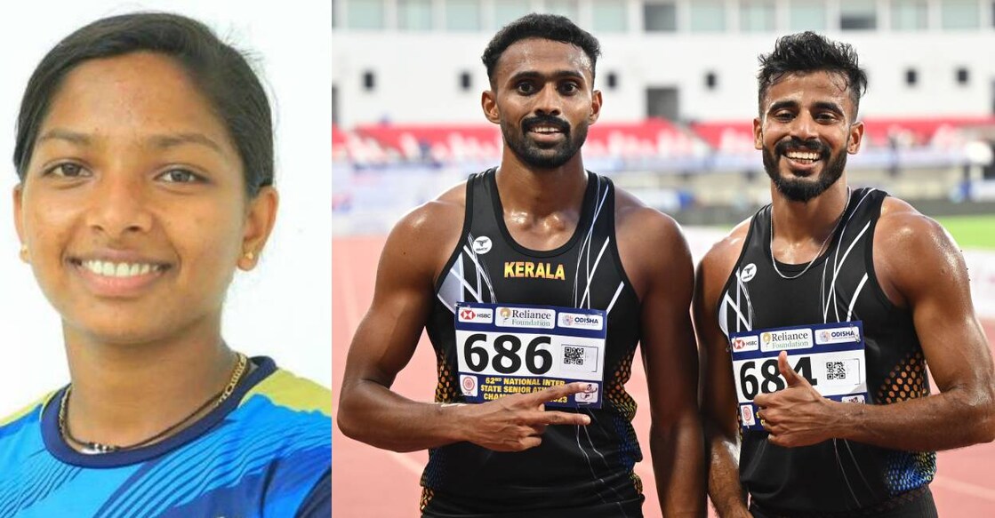 Minnu Mani, Muhammad Anas and Muhammad Ajmal. File Photo: special Arrangement