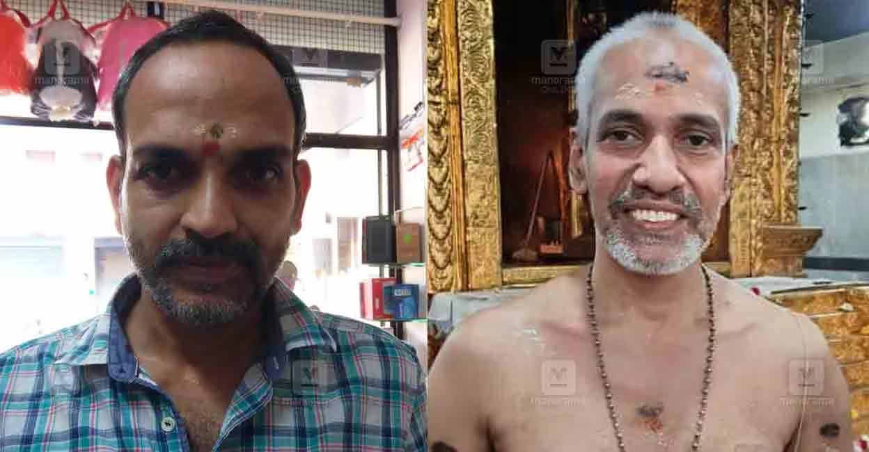 PN Mahesh, PG Murali. Photo: Manorama