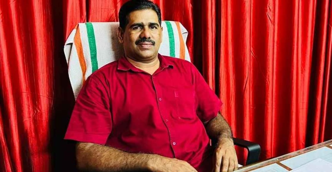 P P Muhammed Rafi (48) of CPM is the vice-chairman of Nileshwar Municipality. Photo: Special arrangement