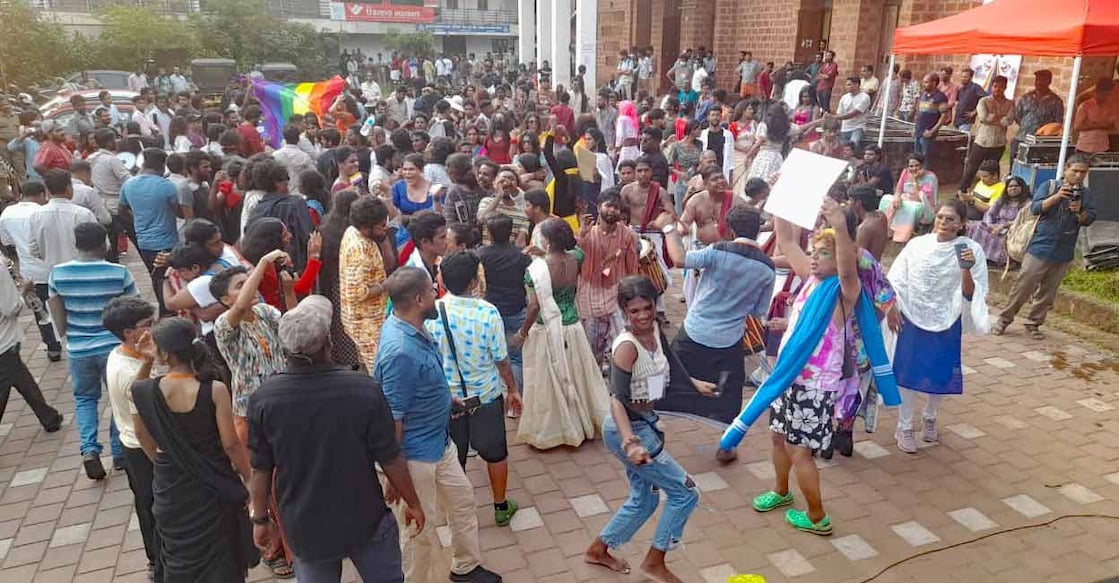 12th Queer Pride event was held in Malappuram on October 29. Photo: Manorama