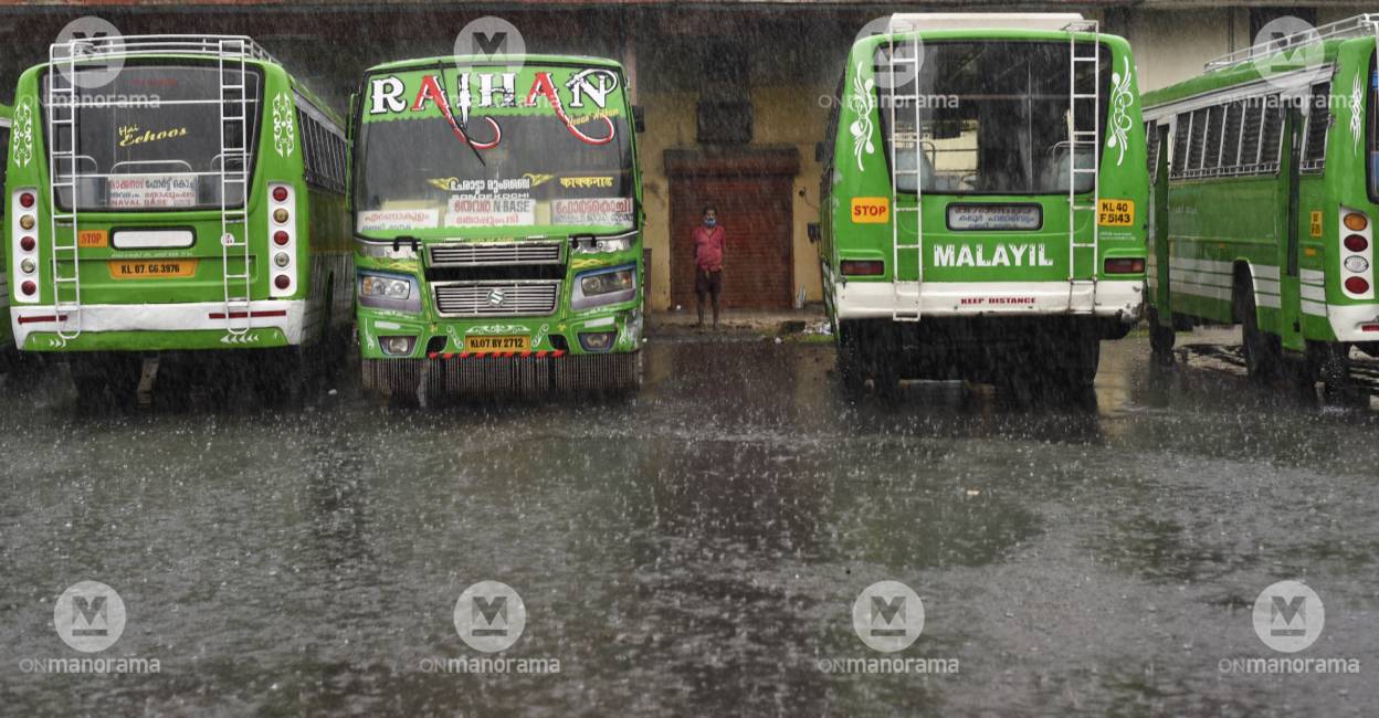 Private Bus Strike Begins In Kerala 