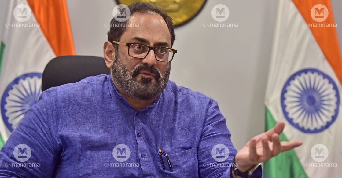 Rajeev Chandrasekhar. Photo: Manorama