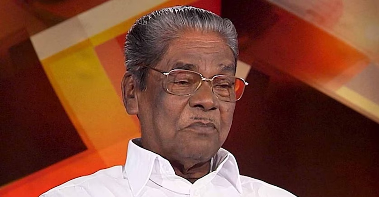 Anathalavattom Anandan. Photo: Manorama