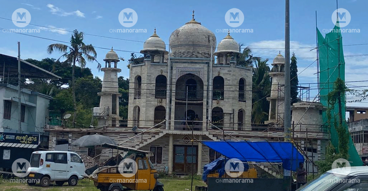 The 'Global Peace Palace' modelled on Taj Mahal at Thumboli in Alappuzha. Photo: Onmanorama