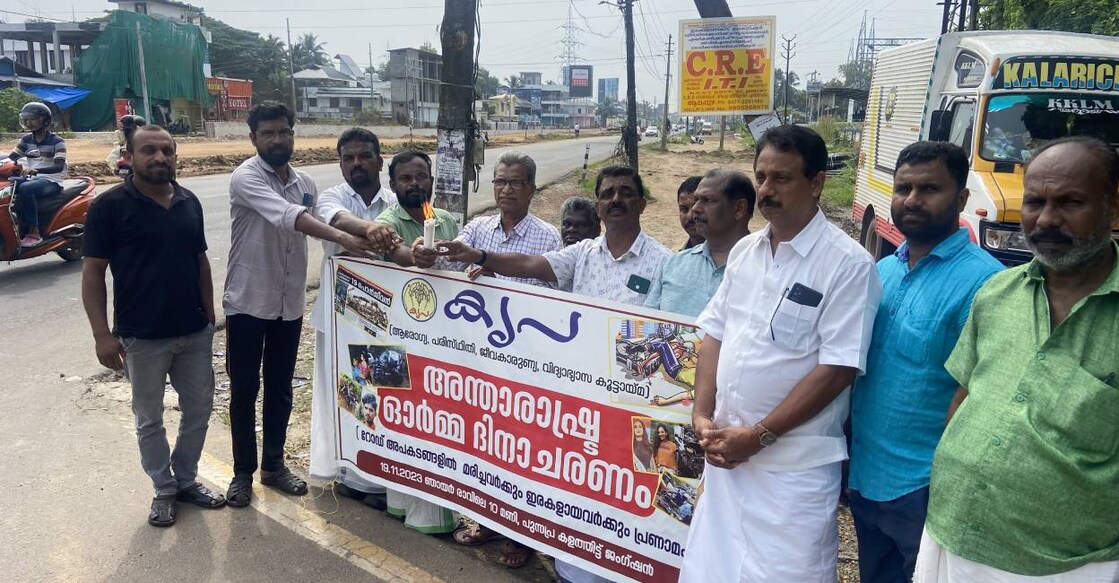 The villagers are angry and upset over the recurring accidents on the stretch, which is the hub of activities as part of the NH expansion project being undertaken across the state.  Photo: Special Arrangement