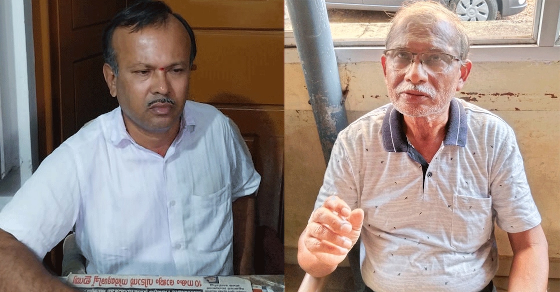 Tridip Kumar Roy and Dilip Kumar Sikdar. Photos: Special arrangement