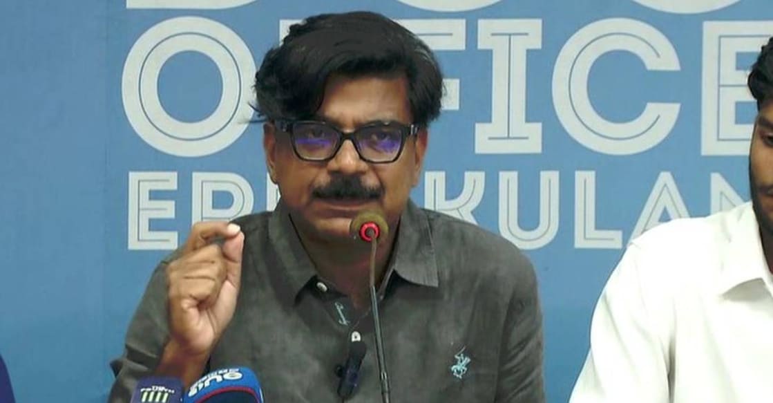 kuzhalnadan-mla-c Mathew Kuzhalnadan addresses media. Photo: Screengrab/ Manorama News