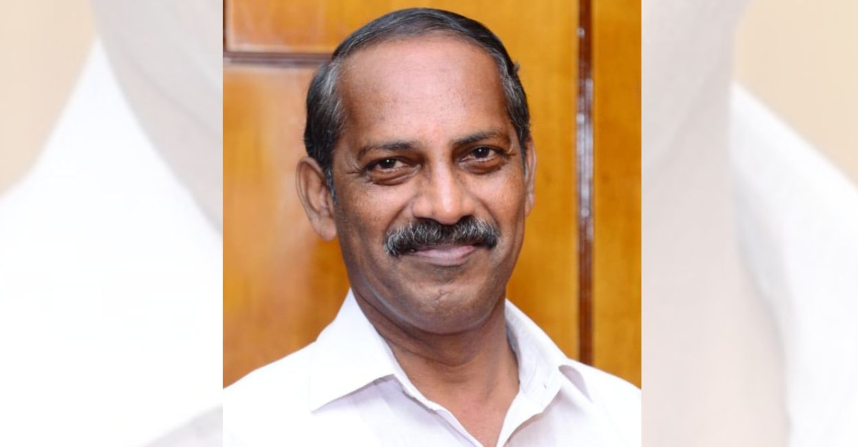 Cochin Devaswom Board president, M K Sudarsan. Photo: Manorama
