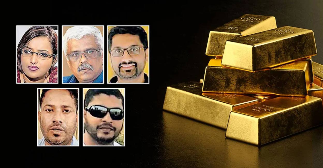  A total of Rs 66.60 crore has been imposed on 44 accused, including two former diplomats of the UAE Consulate in Thiruvananthapuram. Photo: Manorama Online