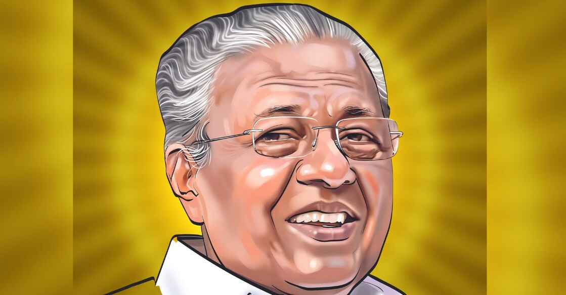 Kerala Chief Minister Pinarayi Vijayan. Graphic: Manorama/Canva