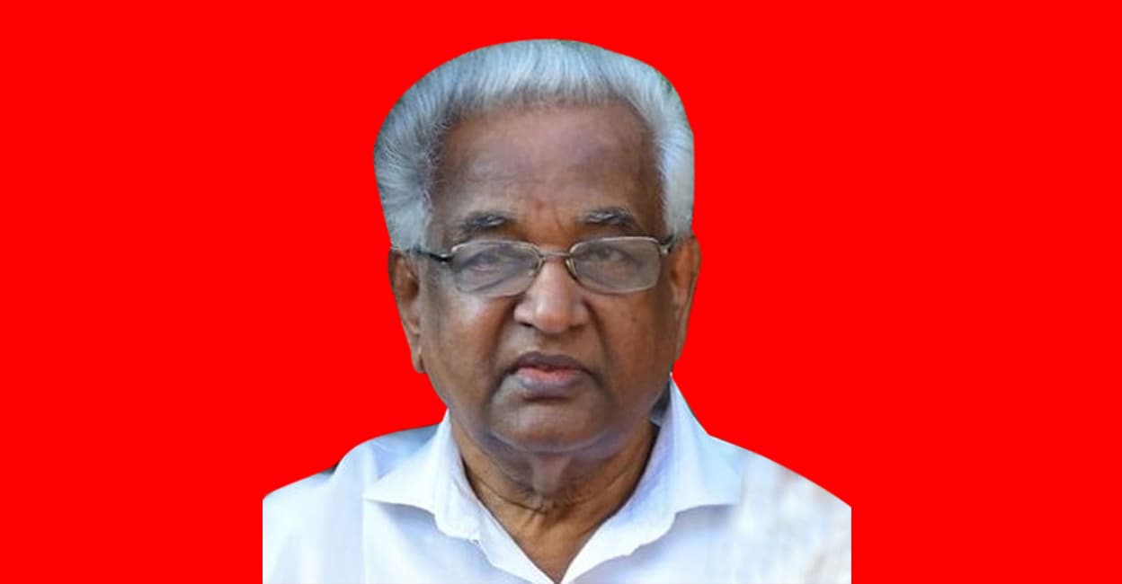 Veteran CPM leader and two-time MLA K Kunhiraman of Trikaripur dies