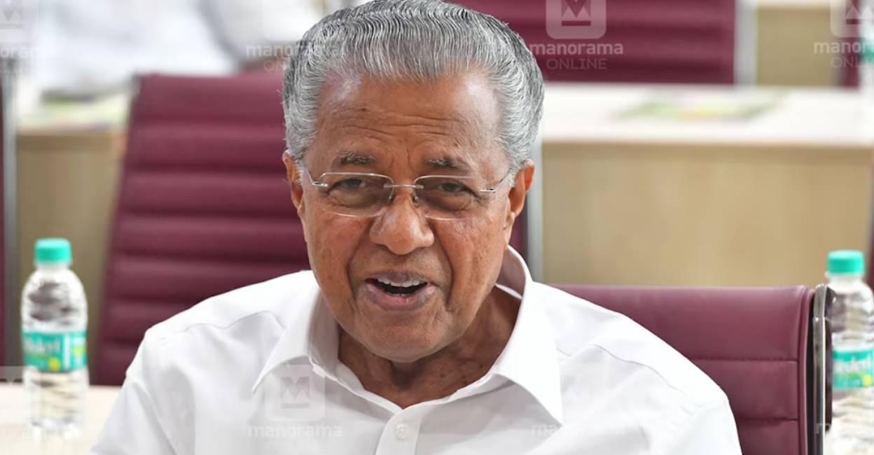 Chief Minister Pinarayi VIjyan. Photo: Manorama