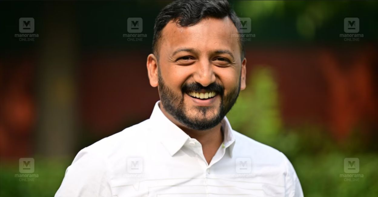 Rahul Mamkoottathil. Photo: Rahul R Pattom/ Manorama