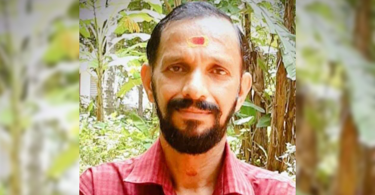 The deceased Mukundan Unni. Photo: Special arrangements